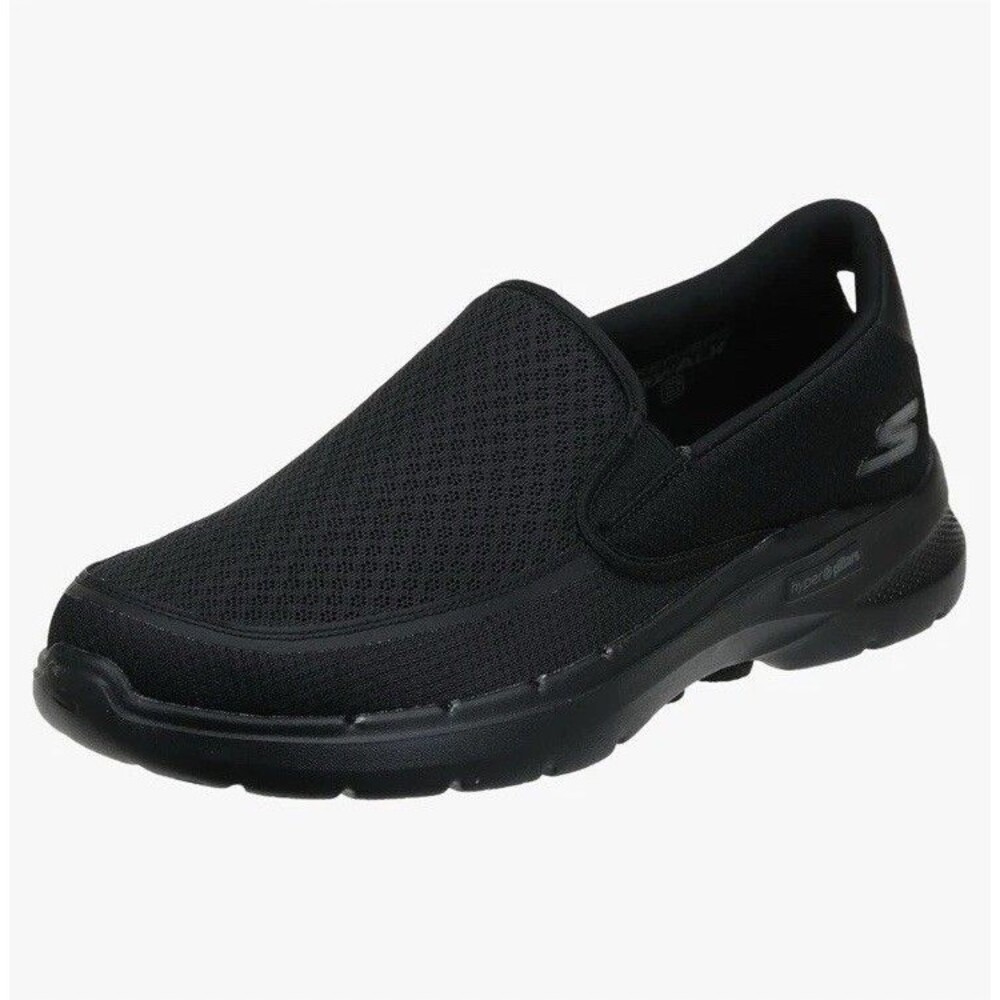 Skechers GO WALK 2 Men's Black Slip On Sneakers Shoes Size 11